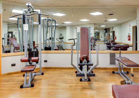 Sala fitness Hotel Raffaello Milano