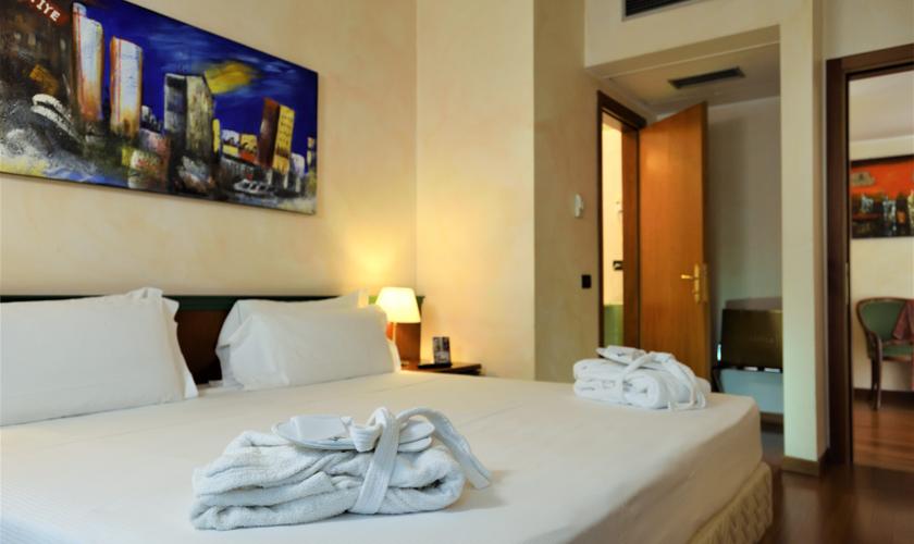 Camera doppia Hotel Raffaello Milano Camera doppia Hotel Raffaello Milano
