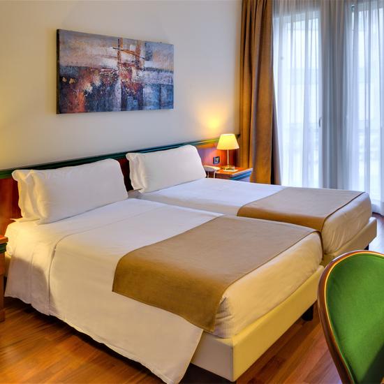 Camera Twin Hotel Raffaello Milano Camera Twin Hotel Raffaello Milano