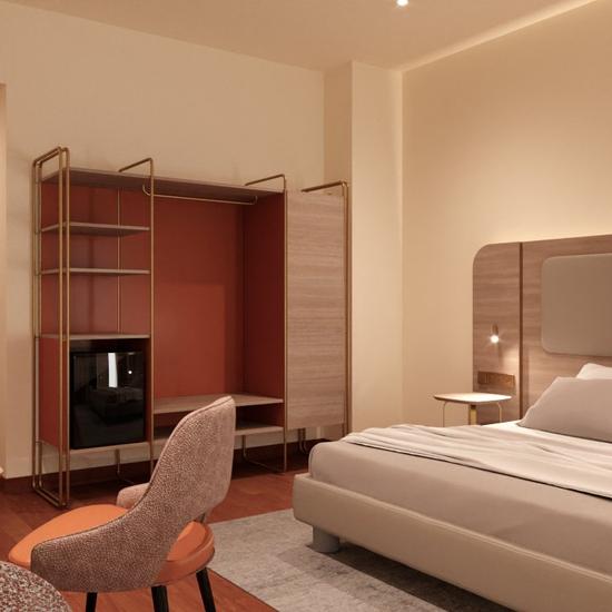 Camera doppia superior Hotel Raffaello Milano Camera doppia superior Hotel Raffaello Milano